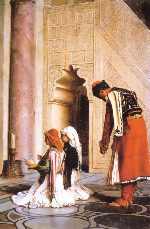 Jean Leon Gerome Young Greeks at the Mosque Germany oil painting art